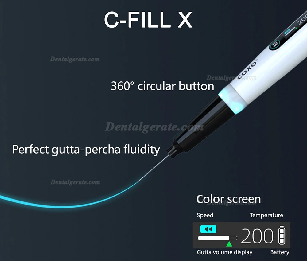 COXO C-FILL X Endodontisches Obturationssystem 3D Kabelloses Guttapercha Obturationsger&auml;t